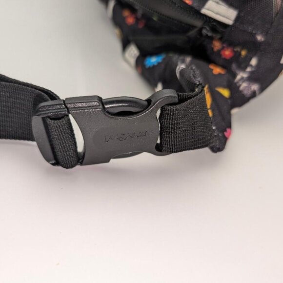 JANSPORT Belt Bag/ Cross Body; Dia de los Muertos design; VERY CLEAN - Picture 4 of 8